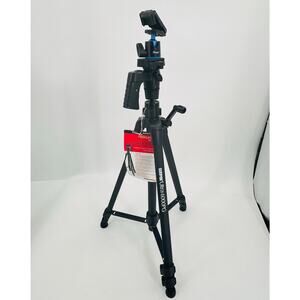 Sunpak - PlatinumPlus Ultra 6000PG 61" Camera Tripod - Black NEW! Aluminum